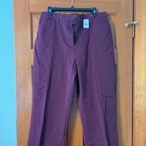 L.L. Bean flannel lined pants NWT